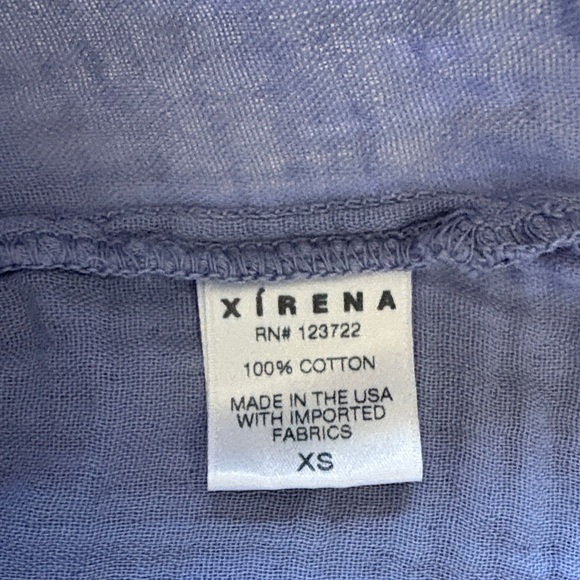 Xirena Avery V-Neck Shirt - Periwinkle - Picture 7 of 7